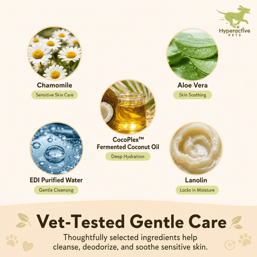 PET Cleaning Deodorizing Glove Wipes for Dogs & Cats, Vet Recommended Hypoallergenic Hydrating & Nourish Fur Pet Grooming Glo