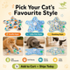 Hide and Seek Interactive Cat Toys, Moving Concealed Wand Feather, Automatic Chargeable Indoor Kitten Exercise Kicker